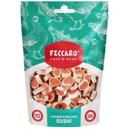 Ficcaro Chicken & Pollock sushi