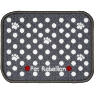 Absorberende måtte til vand- og madskåle